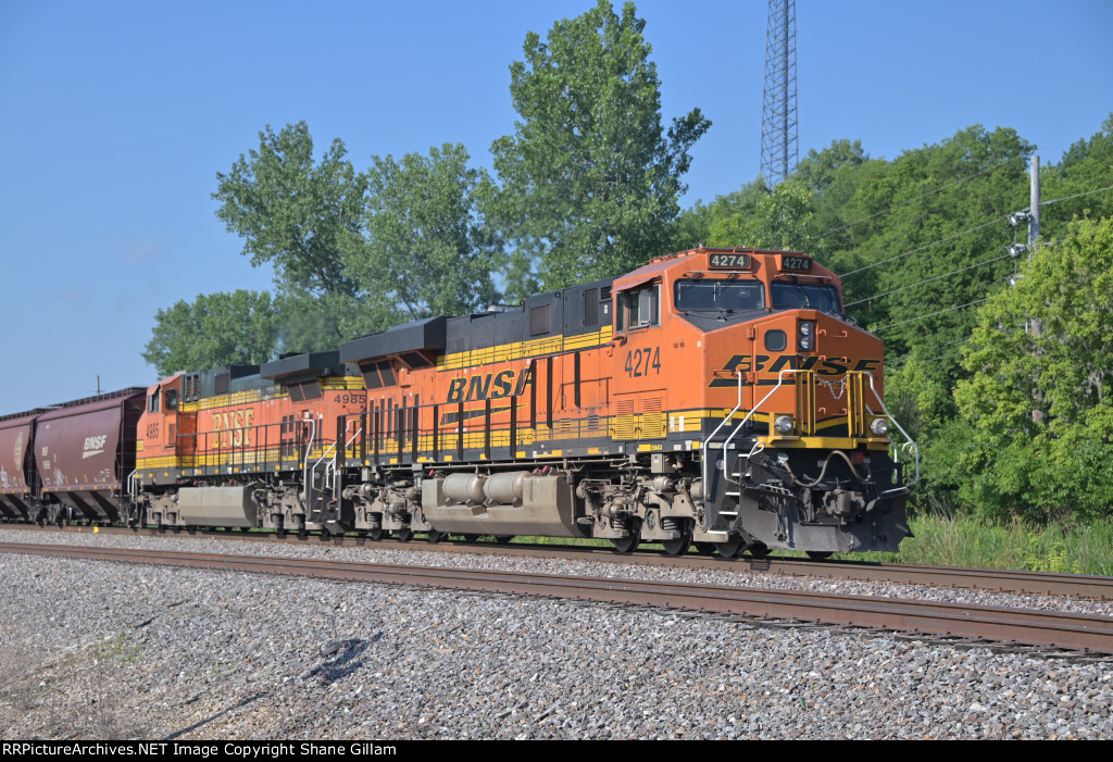 BNSF 4274 Dpu.